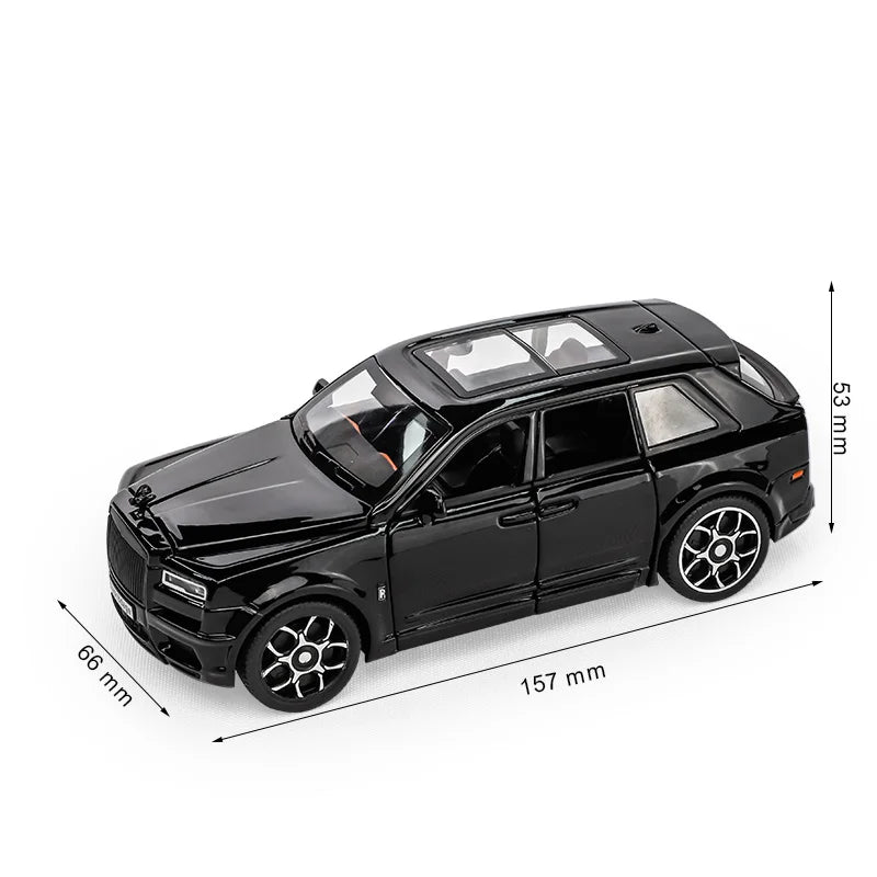 1:32 Luxury Business Car – Alloy Model with Sound & Light | Console Decoration & Gift – OksadeLtd™