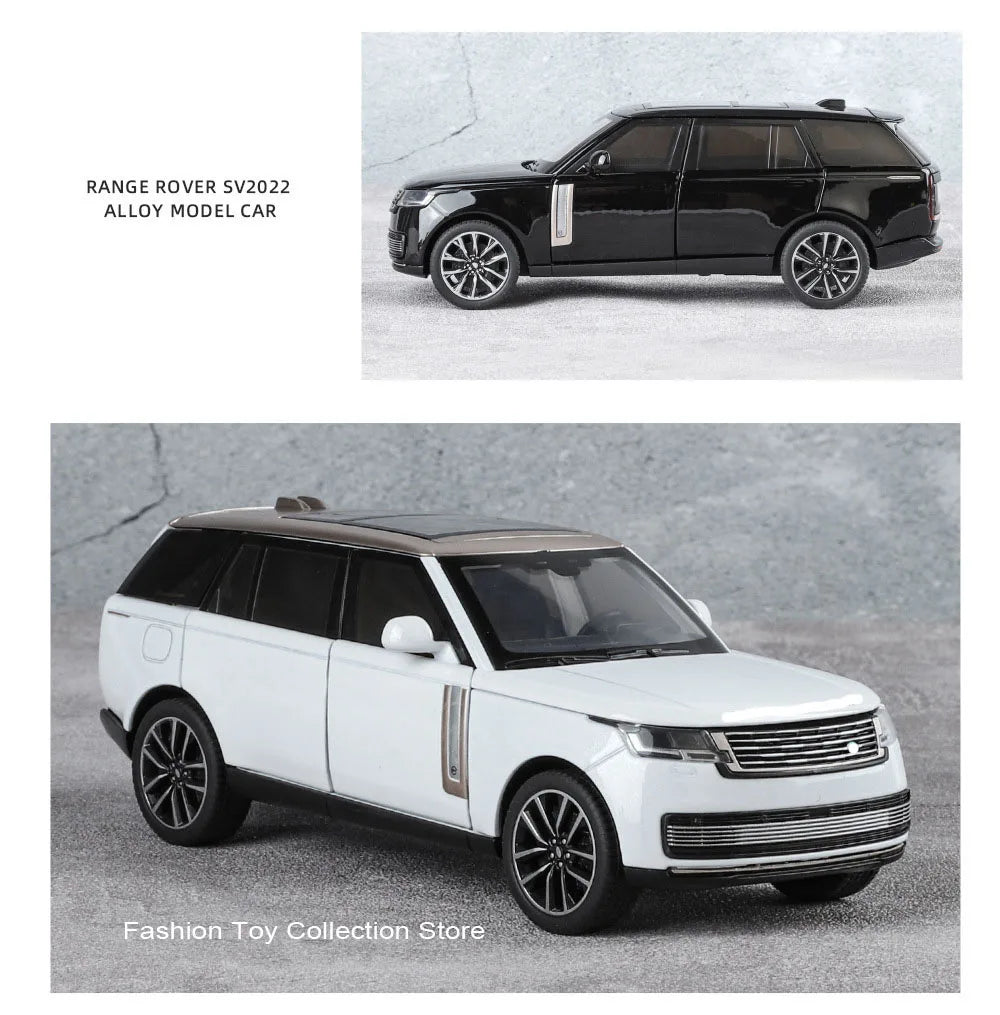 1:32 Range Rover SV 2022 – Alloy Diecast Car with Sound & Light | Pull-Back Toy & Decoration – OksadeLtd™