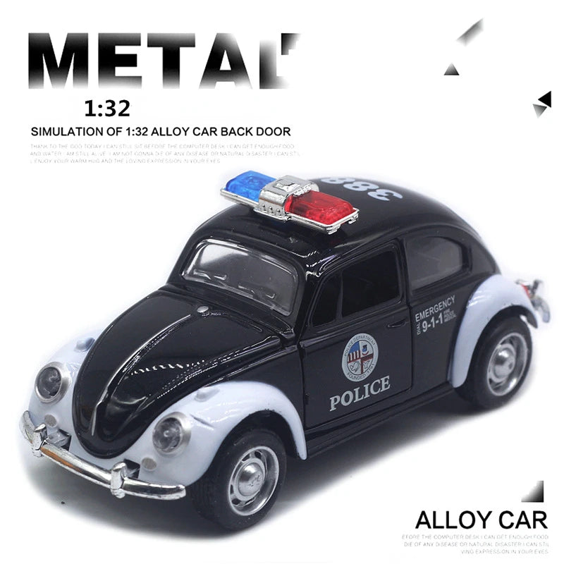 1:32 Classic Beetle – Diecast Metal Toy Car with Pull-Back Function | Kids Gift Model A931 – OksadeLtd™