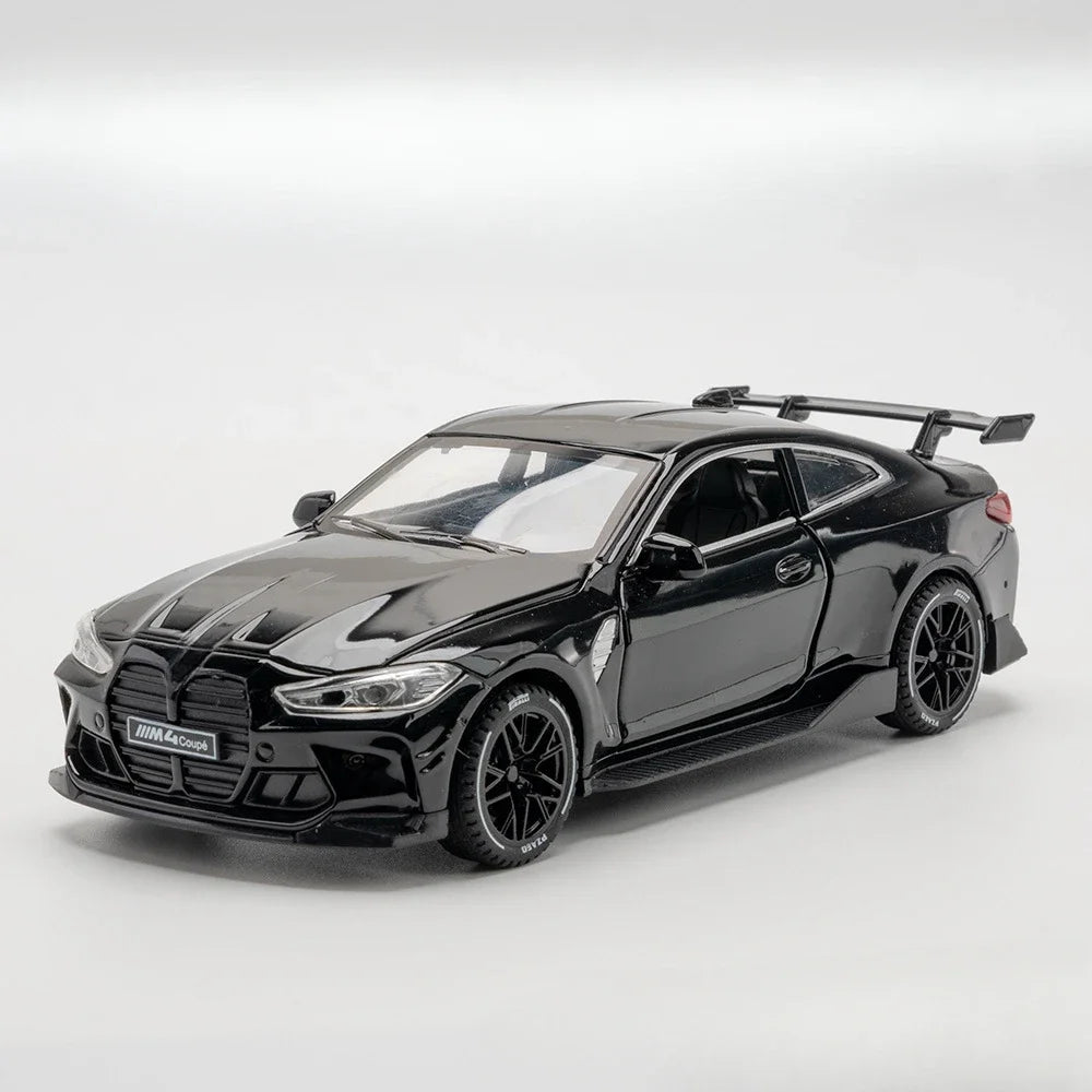 1:32 M4 Sport Car – Alloy Diecast Model with Sound & Light | Kids Toy & Birthday Gift – OksadeLtd™