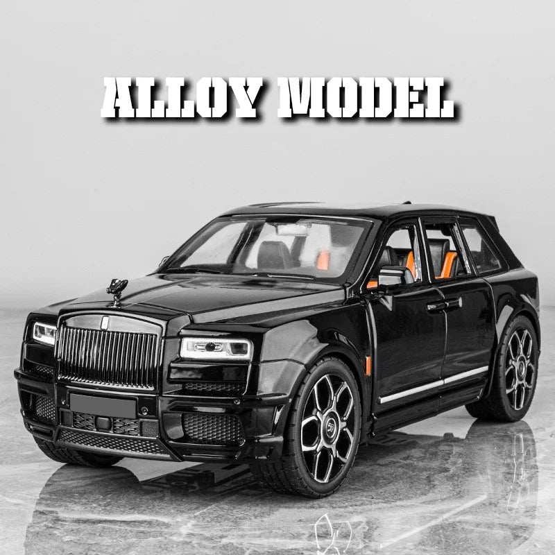 1:32 Luxury Business Car – Alloy Model with Sound & Light | Console Decoration & Gift – OksadeLtd™