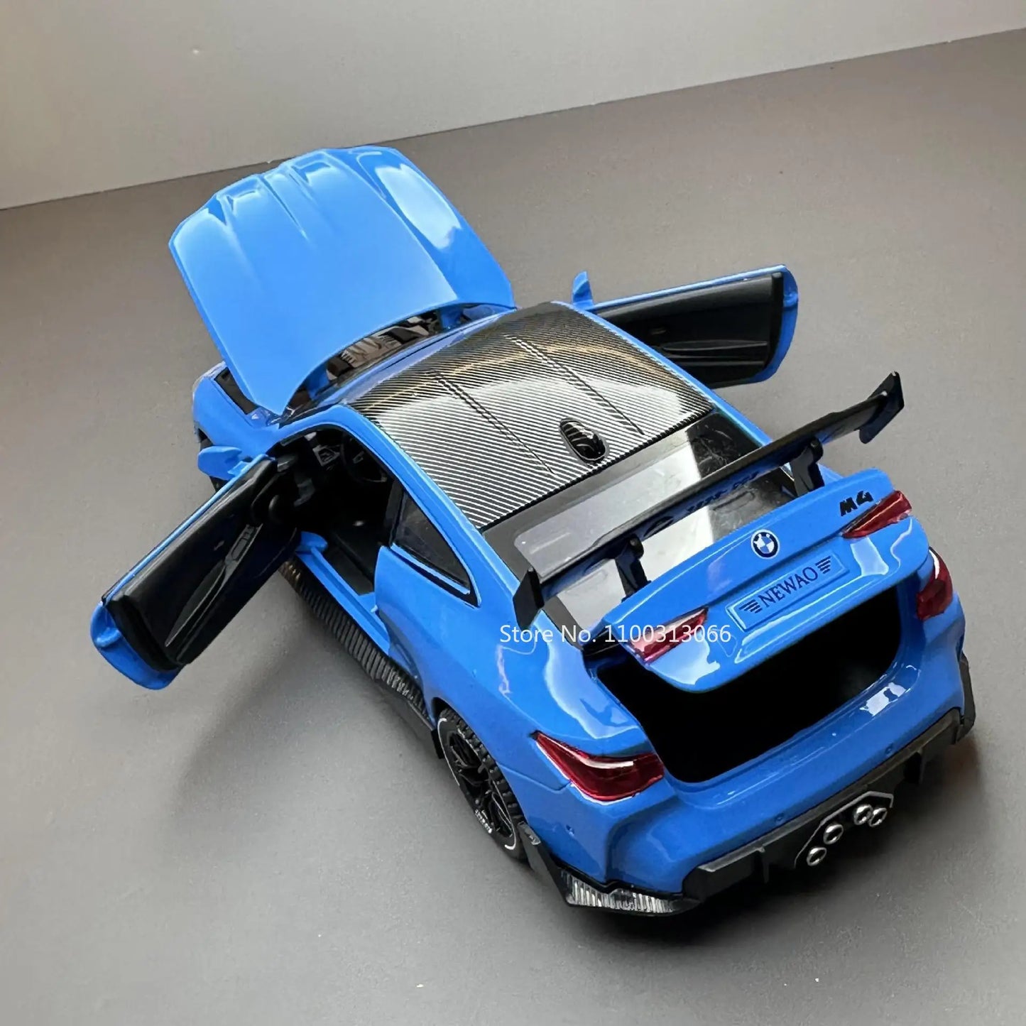 1:32 M4 Sport Car – Alloy Diecast Model with Sound & Light | Kids Toy & Birthday Gift – OksadeLtd™