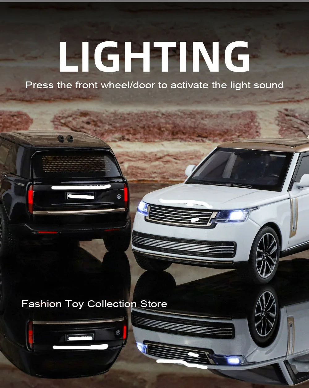 1:32 Range Rover SV 2022 – Alloy Diecast Car with Sound & Light | Pull-Back Toy & Decoration – OksadeLtd™