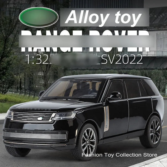 1:32 Range Rover SV 2022 – Alloy Diecast Car with Sound & Light | Pull-Back Toy & Decoration – OksadeLtd™