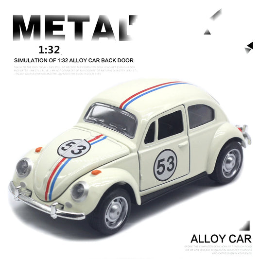 1:32 Classic Beetle – Diecast Metal Toy Car with Pull-Back Function | Kids Gift Model A931 – OksadeLtd™