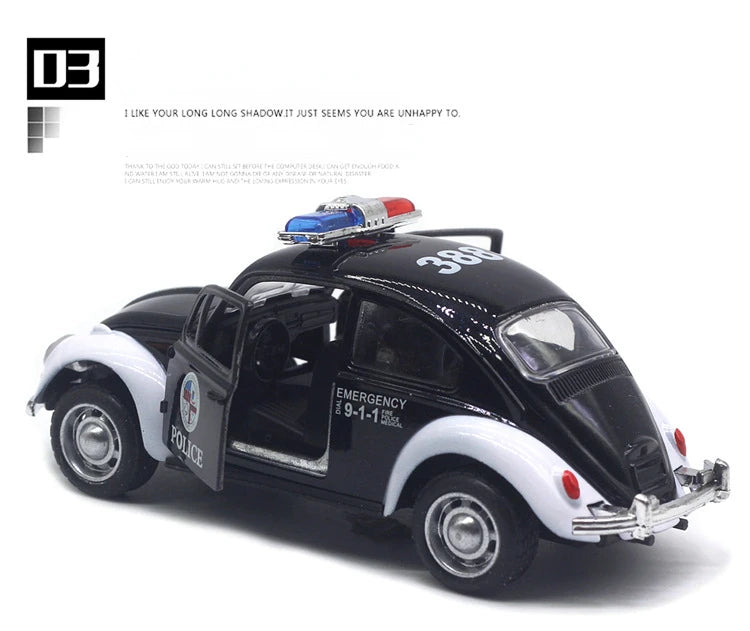1:32 Classic Beetle – Diecast Metal Toy Car with Pull-Back Function | Kids Gift Model A931 – OksadeLtd™