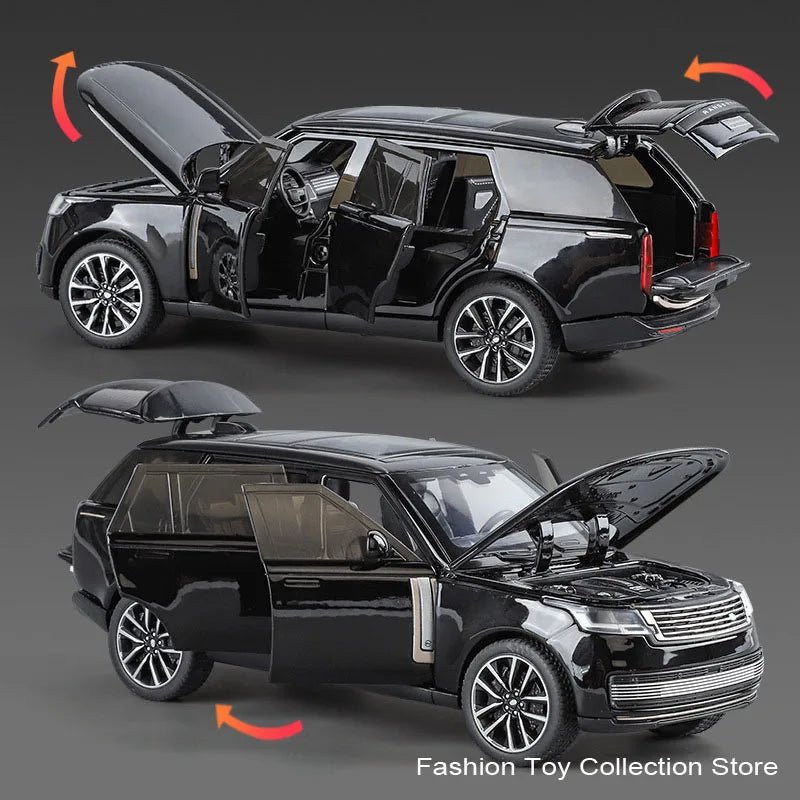 1:32 Range Rover SV 2022 – Alloy Diecast Car with Sound & Light | Pull-Back Toy & Decoration – OksadeLtd™