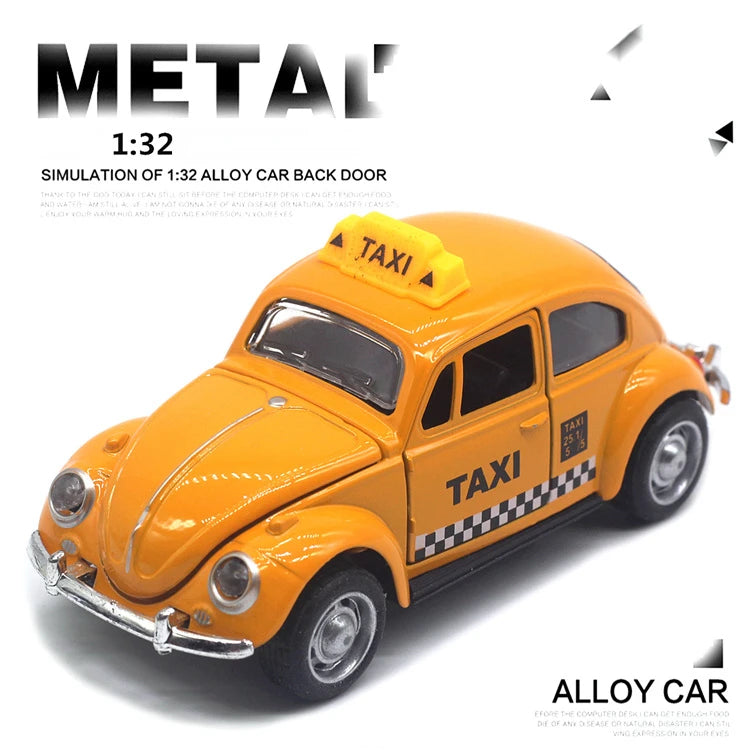 1:32 Classic Beetle – Diecast Metal Toy Car with Pull-Back Function | Kids Gift Model A931 – OksadeLtd™