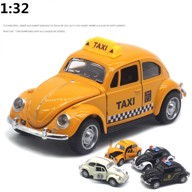 1:32 Classic Beetle – Diecast Metal Toy Car with Pull-Back Function | Kids Gift Model A931 – OksadeLtd™