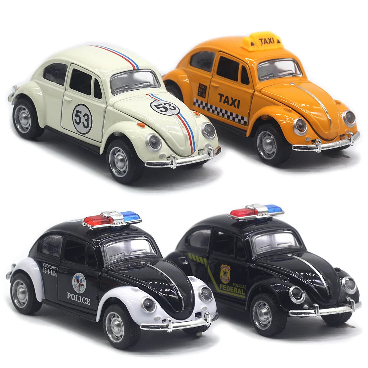 1:32 Classic Beetle – Diecast Metal Toy Car with Pull-Back Function | Kids Gift Model A931 – OksadeLtd™