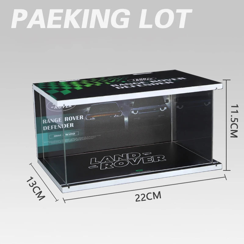 Diorama 1 32 Garage for Diecast Model Car Toy Display Case PVC Parking Lot Model Simulation Miniature Parking Space Scene