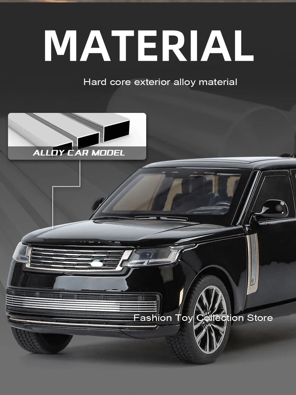 1:32 Range Rover SV 2022 – Alloy Diecast Car with Sound & Light | Pull-Back Toy & Decoration – OksadeLtd™
